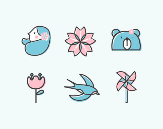 怎么做贴纸跟买来的贴纸一样简单 feature-sticker-gallery-lovely-1.jpg